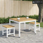 Stolić za kavu NAARDEN Bjeljenje 60 x 60,5 x 36 cm - 60 x 60,5 x 36 cm