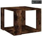 Stolić za kavu boja hrasta 40 x 40 x 30 cm konstruirano drvo - Dimljen