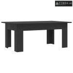 Stolić za kavu crni 100 x 60 x 42 cm od konstruiranog drva