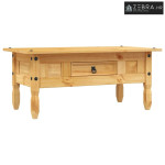 Stolić za Kavu od Meksičkog Bora Asortiman Corona 100x55x44 cm - Smeđa