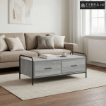 Stolić za kavu Siva Sonoma 99,5 x 49 x 41 cm Konstruirano drvo - Siva