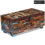 Stolić za kavu / škrinja masivno obnovljeno drvo 80x40x35 cm