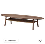 Stolić STOCKHOLM, orahov furnir