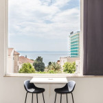 Makarska 2-bed apt, 4 + 2, 150m to beach, parking  pogled na more