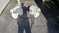 Aluminijski koferi - bočni 2x48 litara s nosačima