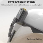 Helmet wiper - Brisač za motociklističku kacigu