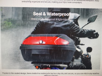 Kofer za motor i scooter, 62 L i 38 L, POTPUNO NOVI, dostava cijela HR