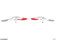 Naljepnica s1000rr za desnu stranu BMW S1000RR 2023/2024