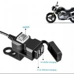 USB utičnica punjač za motor skuter ATV NOVO!! 1.0A i 2.1A