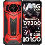 DOOGEE S200 Plus 5G AI 16GB RAM/512GB Dual Screen 10100mAh - NOVO