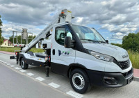 Iveco Daily 35-140 teleskopska radna platforma PALFINGER P200TXE, 20 m