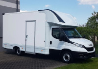 Iveco Daily 35S14 niskopodni kontejner 4,44 × 2,23 × 2,42 m, klima