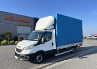 Iveco Daily 35S18 Hi-Matic Euro 6e, plandeka s hidrauličnom rampom 750