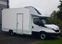 Iveco Daily niskopodni kontejner 4,43 × 2,23 × 2,43 m – trgovina, food