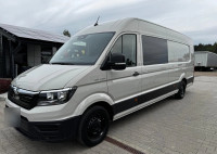 MAN TGE 3.180 dupla kabina, 7 sjedala, DSG automatik, navigacija, masa