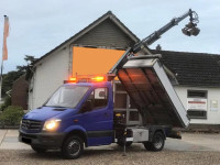 Mercedes-Benz Sprinter 516 CDI kiper + Kran / 2d1679