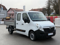Opel Movano dupla kabina kiper