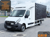 Opel Opel Movano 165 CDTI Plandeka + Firana 8ep Kabina Sypialna, Salo