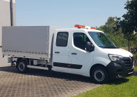 Renault Master Doka 7 sjedala – ceradna nadogradnja, klima, tempomat