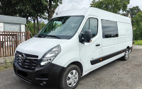 Renault Master s dvostrukom kabinom, 7 sjedala, mala kilometraža, kuka