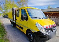 Renault Master L3H2, dvostruka kabina, 7 sjedala, dupli kotači, kamera