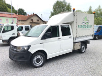 VW TRANSPORTER T6 2.0TDI 150KS SANDUK CERADA  6 SJEDALA KUKA