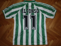 Football BETIS camiseta mailot jersey match worn Alfonso 11