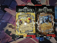 pokemon battle deck ampharos i lucario