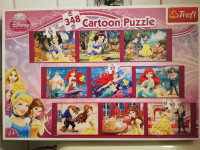 puzzle Disney, (dob 4+) - ukupno 348 dijelova