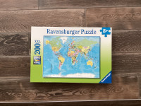 PUZZLE RAVENSBURGER 8+ KARTA SVIJETA