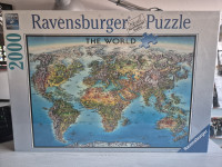 Ravensburger Puzzle - the world, 2000 dijelova/parts