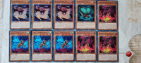 Yu-Gi-Oh Karte Kaiju and Traptrix,Nove