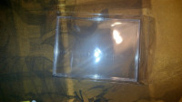 yugioh size sleeved/standard size perfect fit  protective plastic case