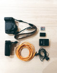 CANON 5D m2 + grip, tethering kabl