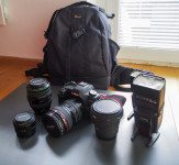 Canon 5D Mark II + Canon EF 70-300 +foto ruksak (komplet ili odvojeno)