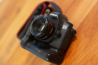 Canon 6d + grip + 50mm 1.8