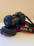 Canon EOS 7D, objektiv EFS 24-105 L, grip, shutter count SAMO 18990!!!