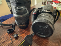 Nikon D3200 i dva objektiva