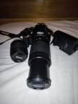 Nikon d3500 s objektivima 18-55 + 70-300mm