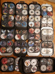 10 kutija sa preko 1000 DVD-ova
