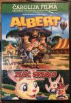 2x DVD-a s 2 animirana filma: Albert i Zekić Srećko