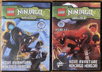 2x DVD Lego Ninjago | sezona 1 | epizode 1, 2, 3 i 4