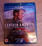 Captain America 3d blu-ray disc prodajem