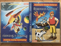 DVD s2animir.filma Pinokio u svemiru + Robinson Crusoe /sinkronizirano