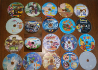 DVD, crtani filmovi, 20 kom, (na hrvatskom)
