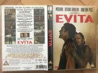 DVD Evita (1996.) Madonna Antonio Banderas Jonathan Pryce /noHRtitlovi