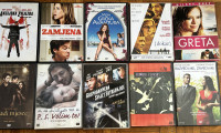 DVD filmovi 10 kom + 10 CD-ova gratis