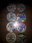DVD Ninja kornjače (Turtles), 7 kom, (na hrvatskom), crtani filmovi,