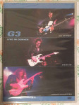 G3 Live In Denver Satriani / Vai / Malmsteen DVD novo!!!