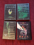 Kolekcija DVD filmova na engleskom - Alien 1, 2 i 4  i Species 1